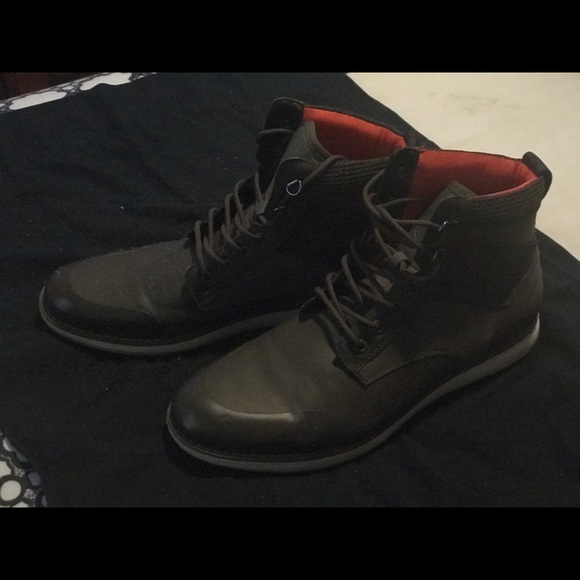 Army green/olive casual boots - Picture 5 of 6